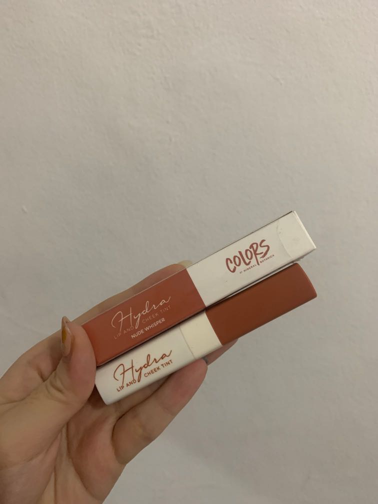 Mineral Botanica Hydra Lip And Cheek Tint Shade Nude Whisper Kesehatan Kecantikan Rias