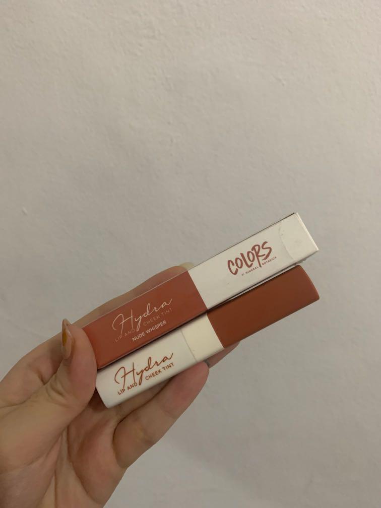 Mineral Botanica Hydra Lip And Cheek Tint Shade Nude Whisper Kesehatan Kecantikan Rias