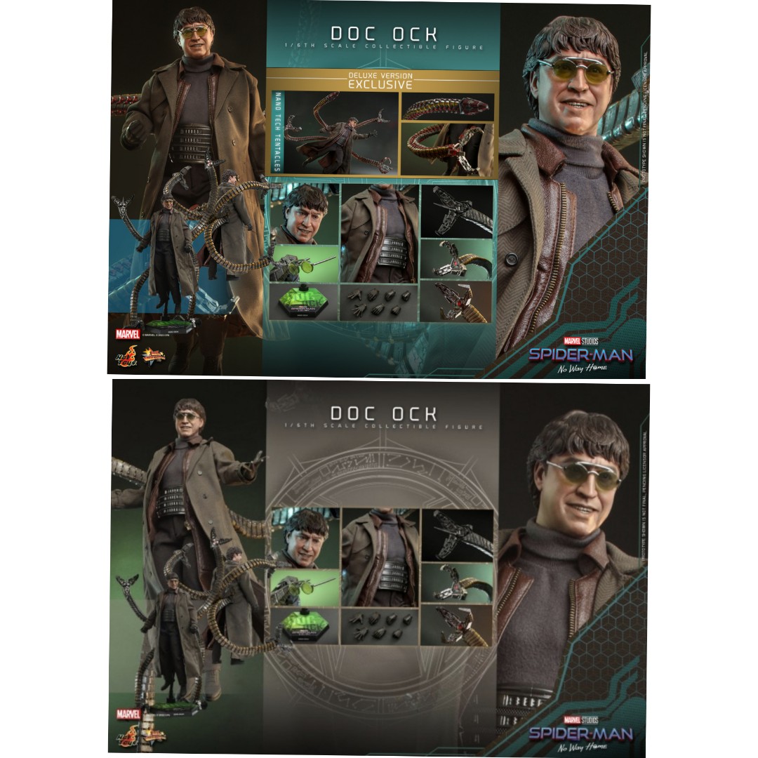 PO Cheapest Hot Toys 1 6 Scale Action Figure MMS632 Spider Man No Way Home Doctor