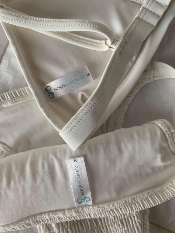 Small White Curtis Bikini Set Eighthmermaid Women S Fashion