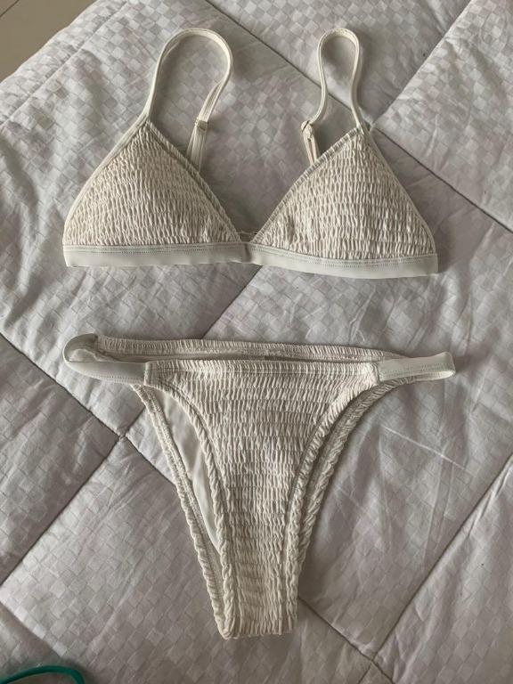 Small White Curtis Bikini Set Eighthmermaid Women S Fashion