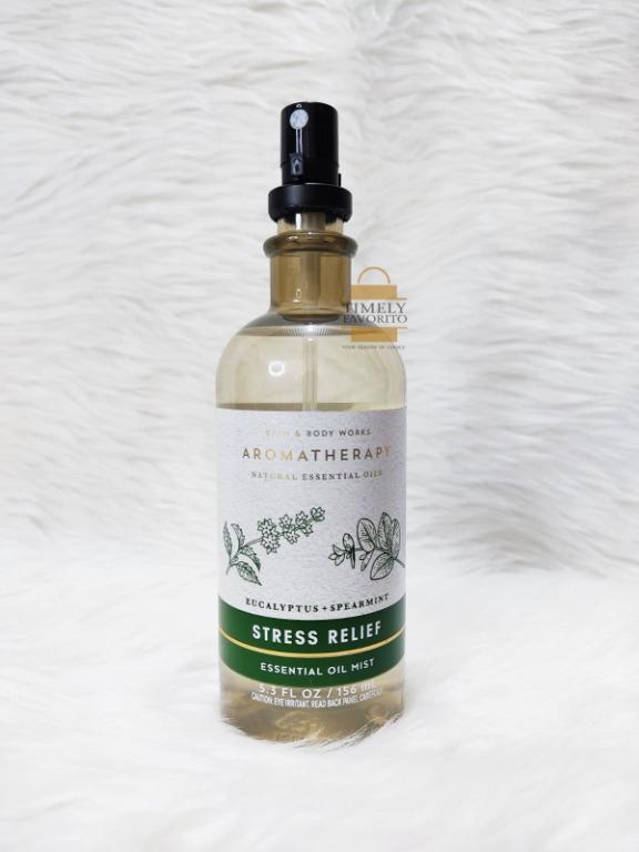 Bbw Aromatherapy Eucalyptus Spearmint Stress Relief Essential Oil Mist