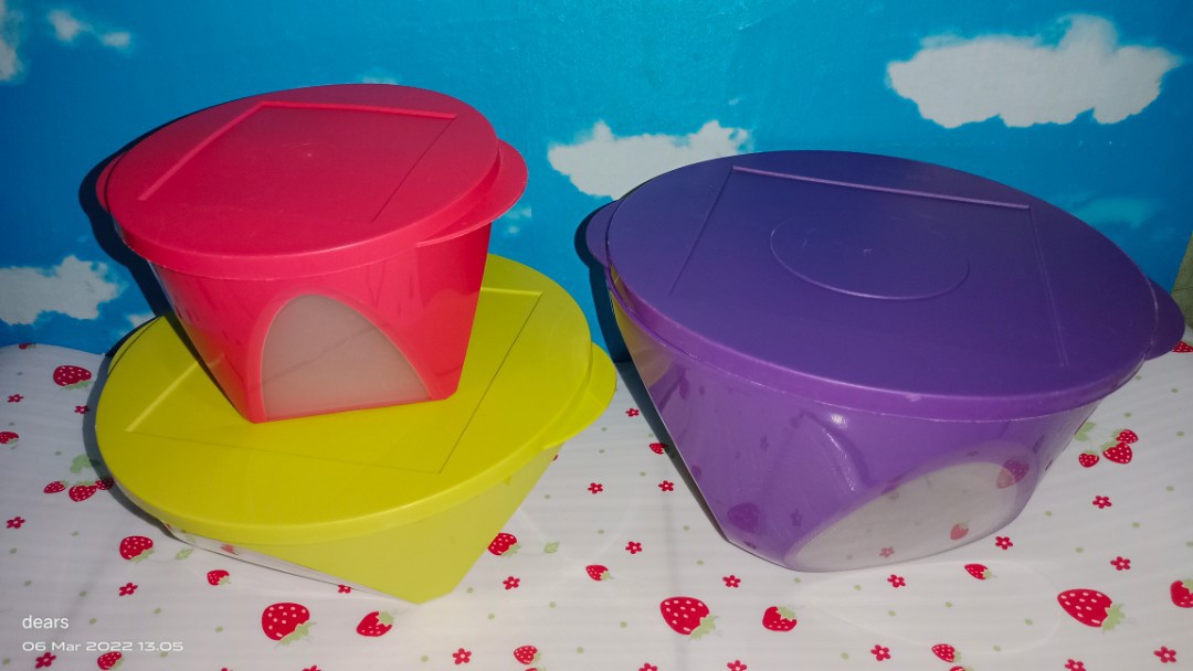 Wadah Tupperware Second Kitchen Appliances Di Carousell