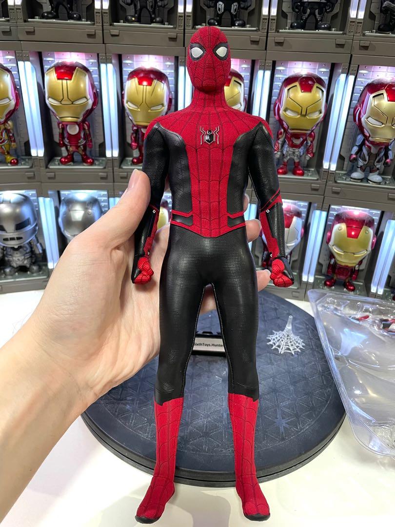 Marvel Spiderman Far From Home Hot Toys Scale Mms Spider Man Upgraded Suit Tom Holland
