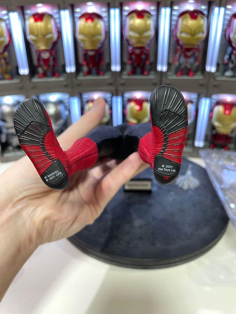 Marvel Spiderman Far From Home Hot Toys Scale Mms Spider Man Upgraded Suit Tom Holland