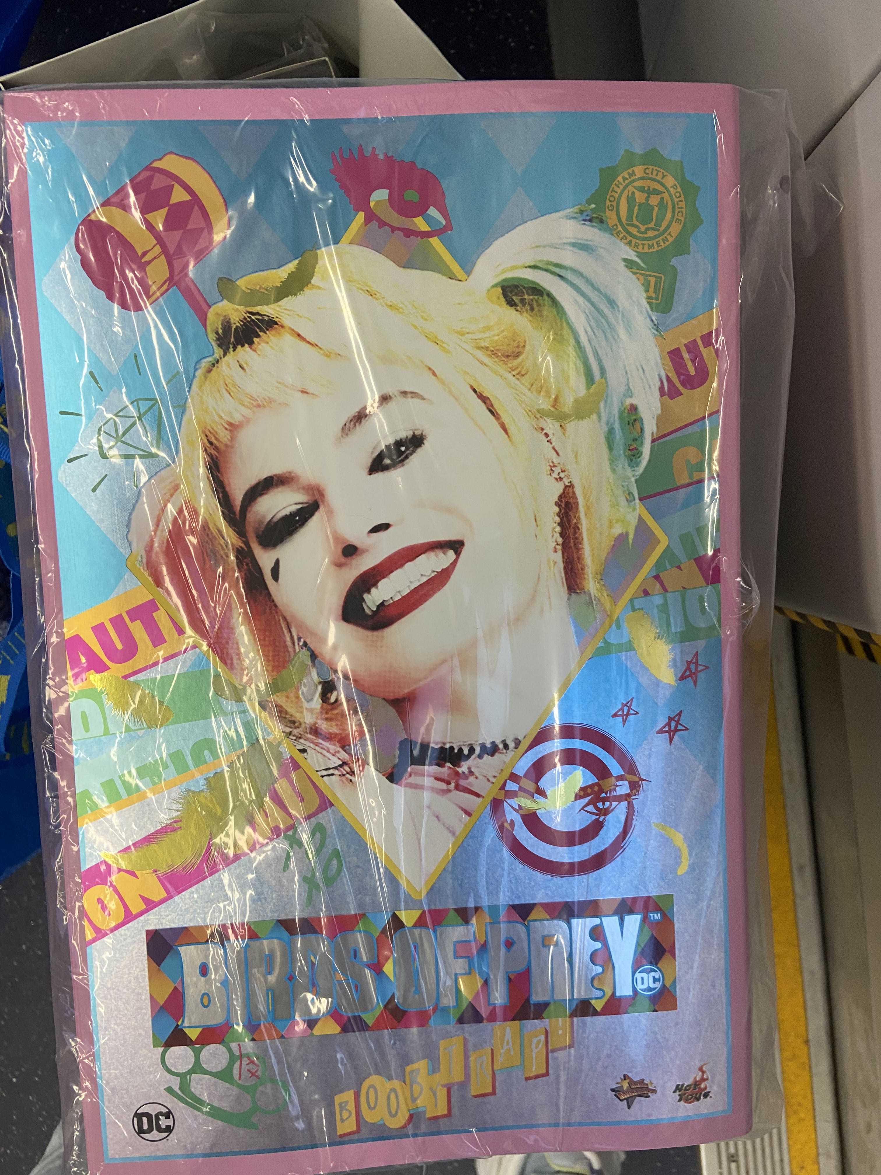 全新未開現貨 hot toys hottoys mms566 Harley Quinn caution tape jacket version 猛禽小隊 小丑女大解放 birds of