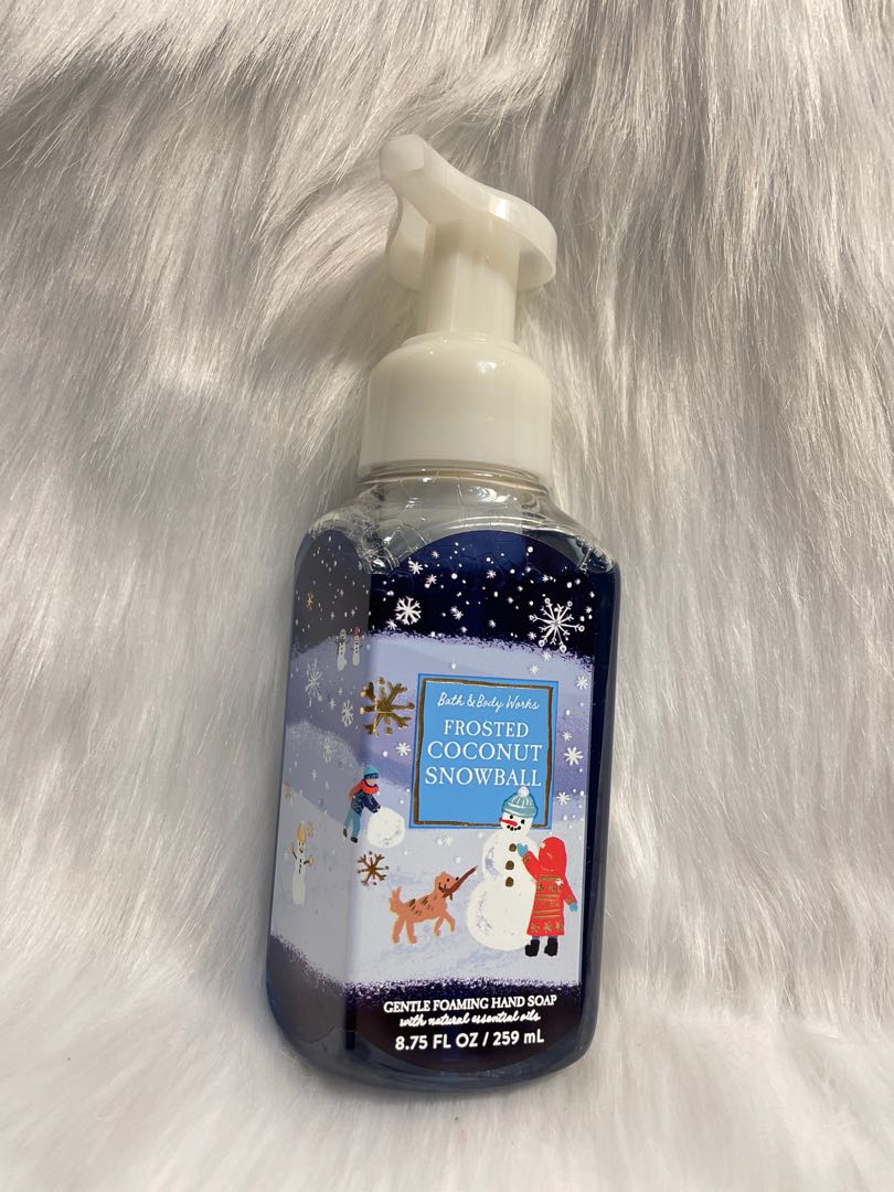 Bbw Gentle Foaming Hand Soap Frosted Coconut Snowball Beauty