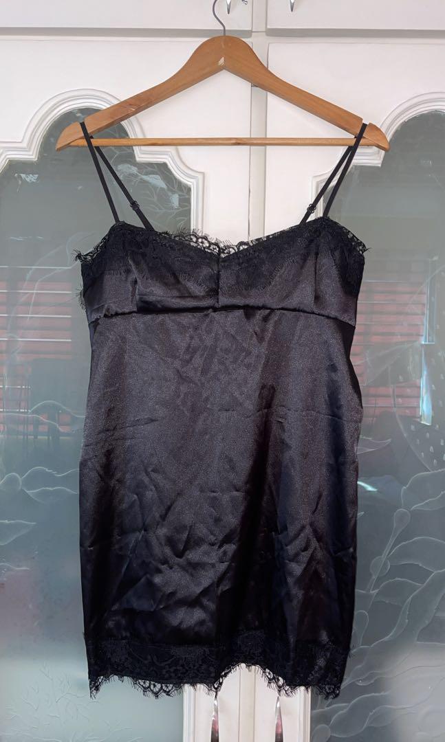 Sexy Black Lingerie Dress Women S Fashion Undergarments Loungewear On Carousell