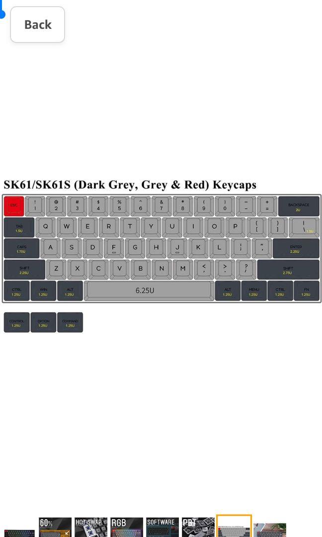 Epomaker Skyloong Sk Keys Hot Swappable Mechanical Keyboard With Rgb Backlit Nkro Ip X