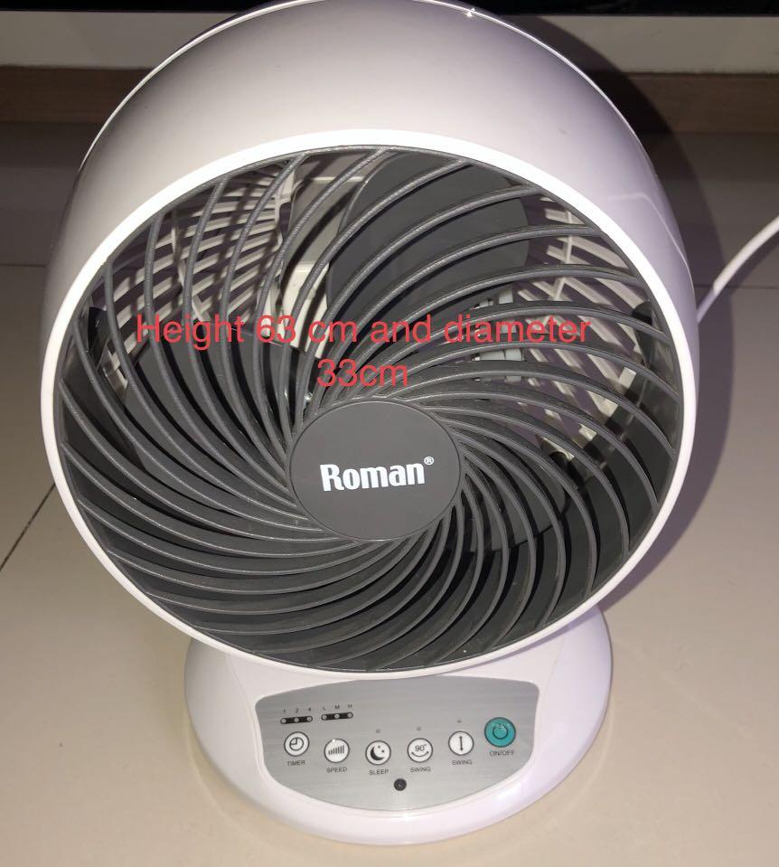 Roman Turbo Fan W See The Spec On The Picture For Details Furniture