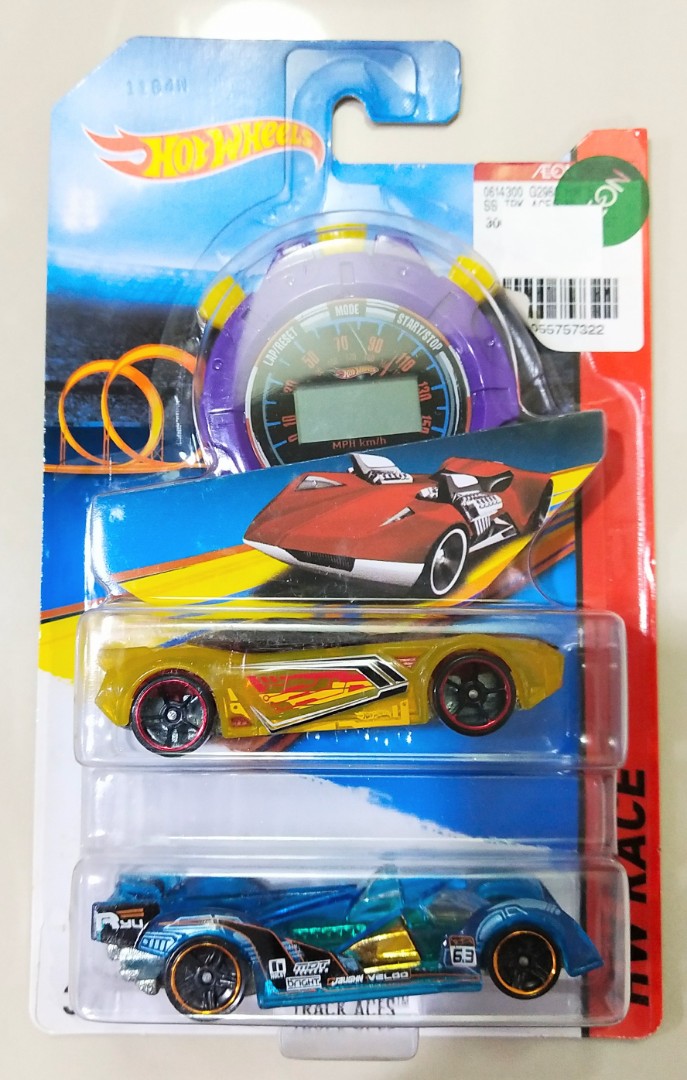 Hot Wheels Track Aces HW Race With HWs Stopwatch Great For HWs Race Tracks On Carousell