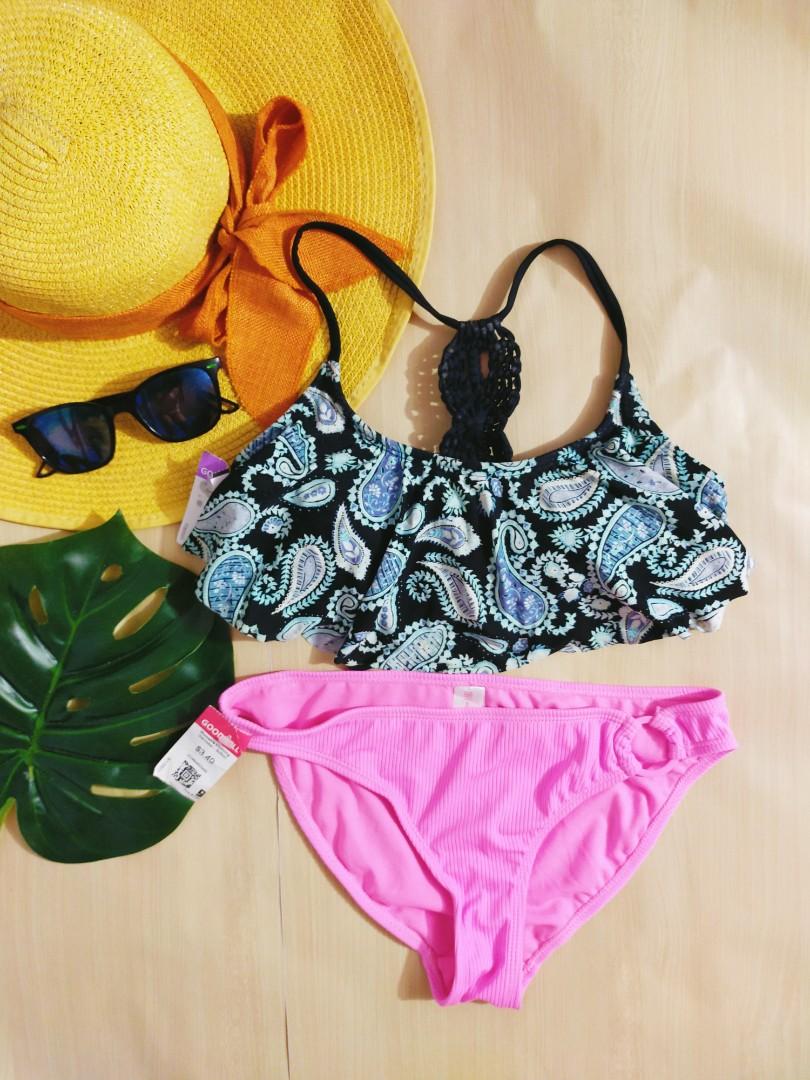 NO BOUNDARIES TWO PIECE SWIMSUIT BIKINI Women S Fashion Swimwear Bikinis Swimsuits On