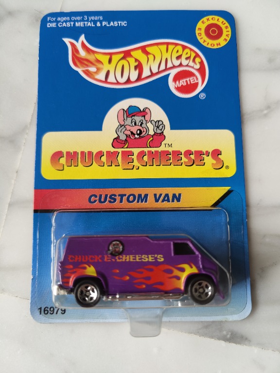Hot Wheels Custom Van From Chuck E Cheese S Series Hobbies Toys Toys Games On Carousell