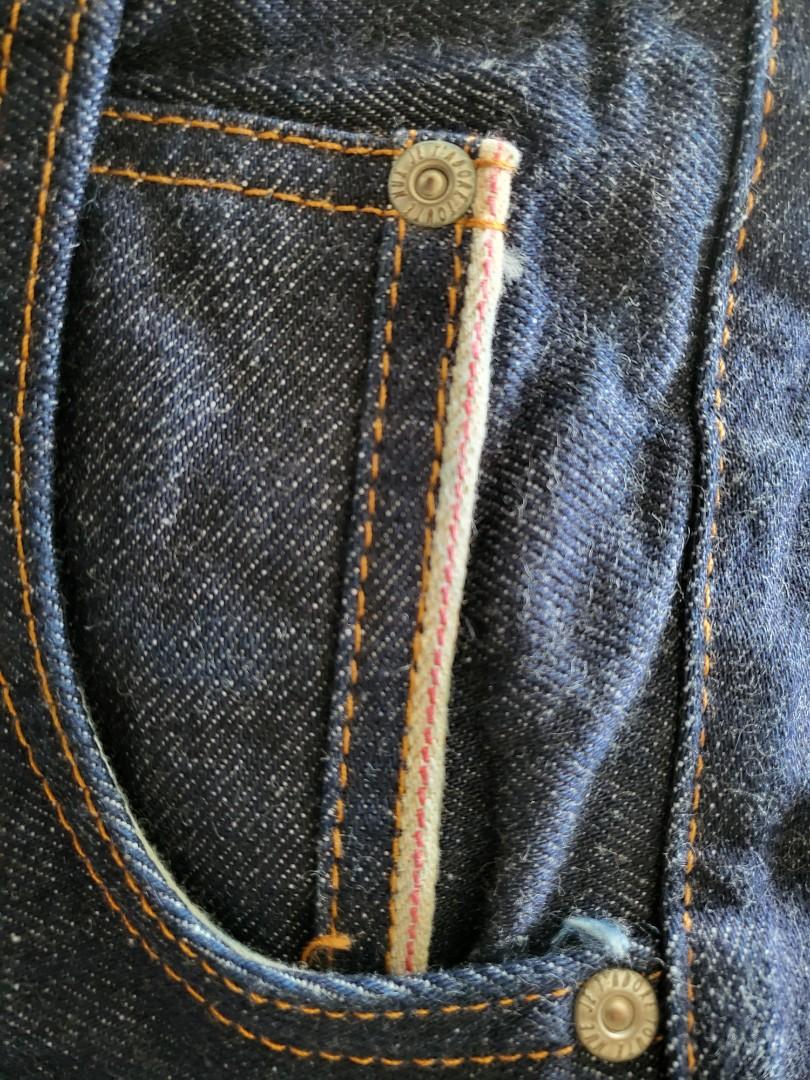 Naked Famous Dirty Fade Selvedge Super Skinny Guy Jeans W L Men