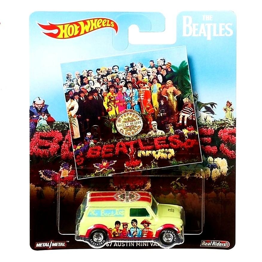 Hot Wheels Premium Pop Culture The Beatles Sgt Peppers Lonely Hearts Club Band Austin Mini