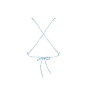 Haikini Bay Scallop Triangle Cross Back Bikini Top Women S Fashion