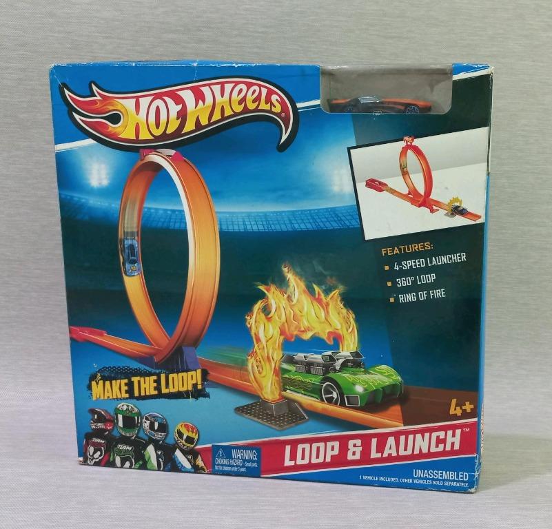 Hot Wheels Loop Launch Track Set Hobbies Toys Toys Games On Carousell