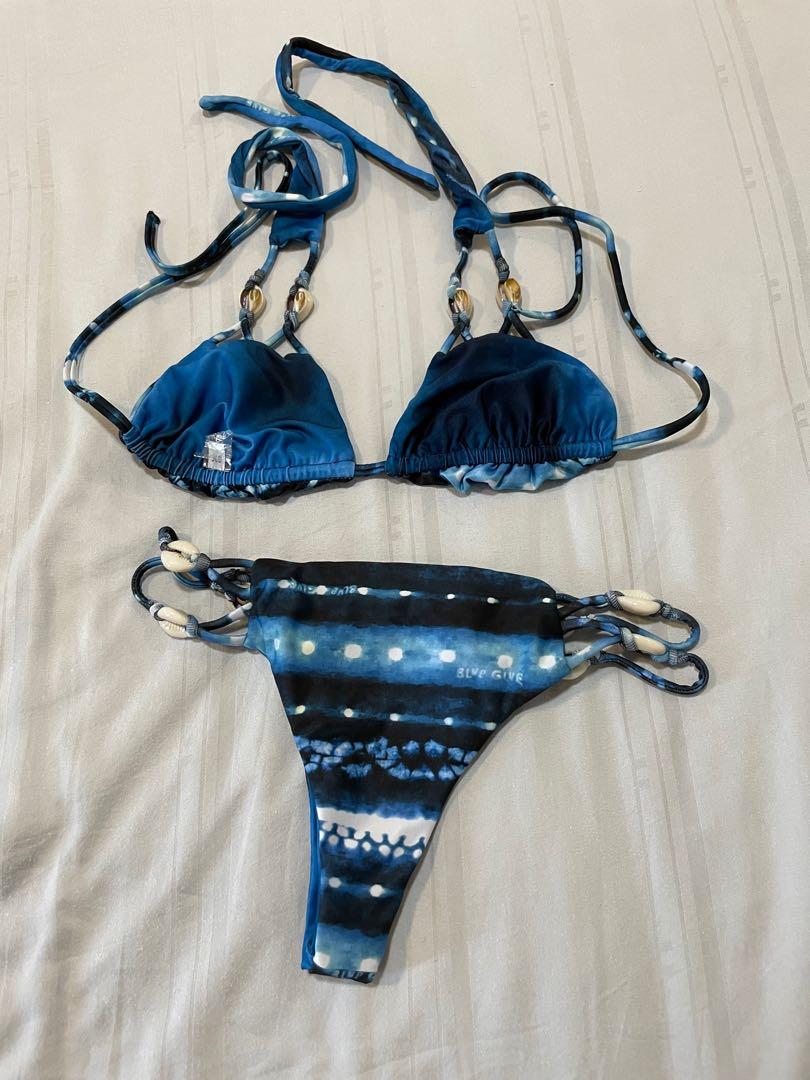 Thaikila Reversible Bikini Set Swimwear Women S Fashion Swimwear Bikinis Swimsuits On Carousell