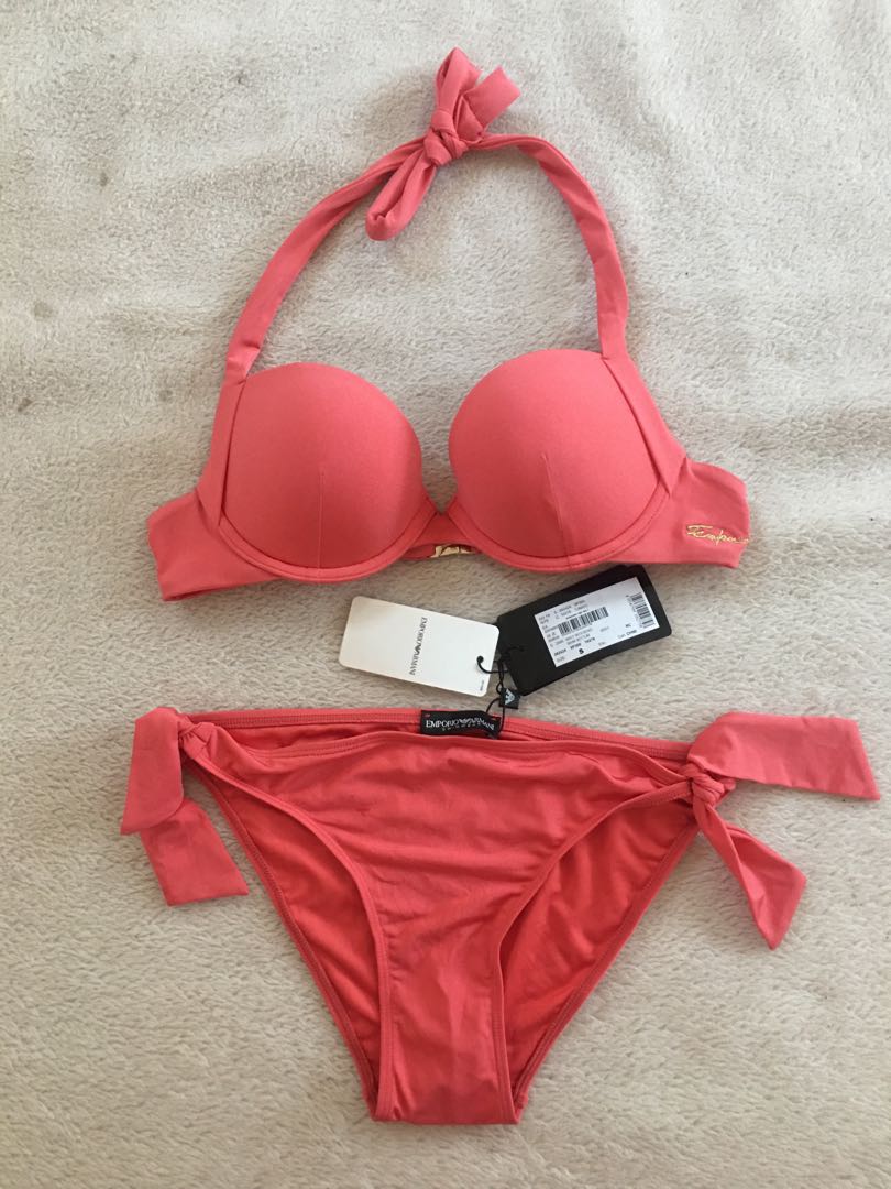 Emporio Armani Swimsuit 2 Piece Bikini Women S Fashion Swimwear