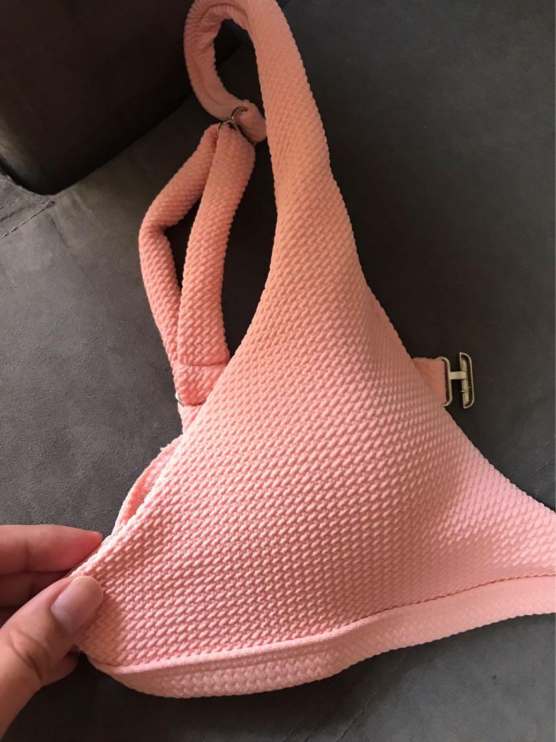 Pink Bikini M L Women S Fashion Swimwear Bikinis Swimsuits On