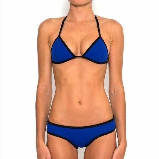 S Triangl Swimwear Chloe In Malibu Blue Bikini Women S Fashion