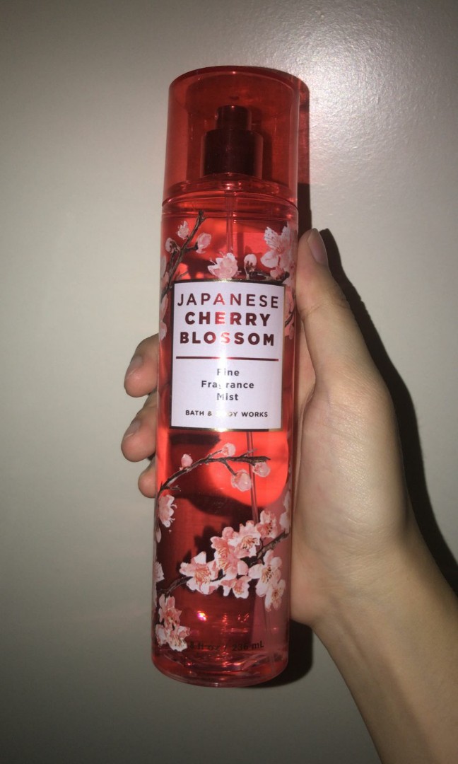 Body Mist Parfum Bbw Bath Body Works Japanesse Cherry Blossom New