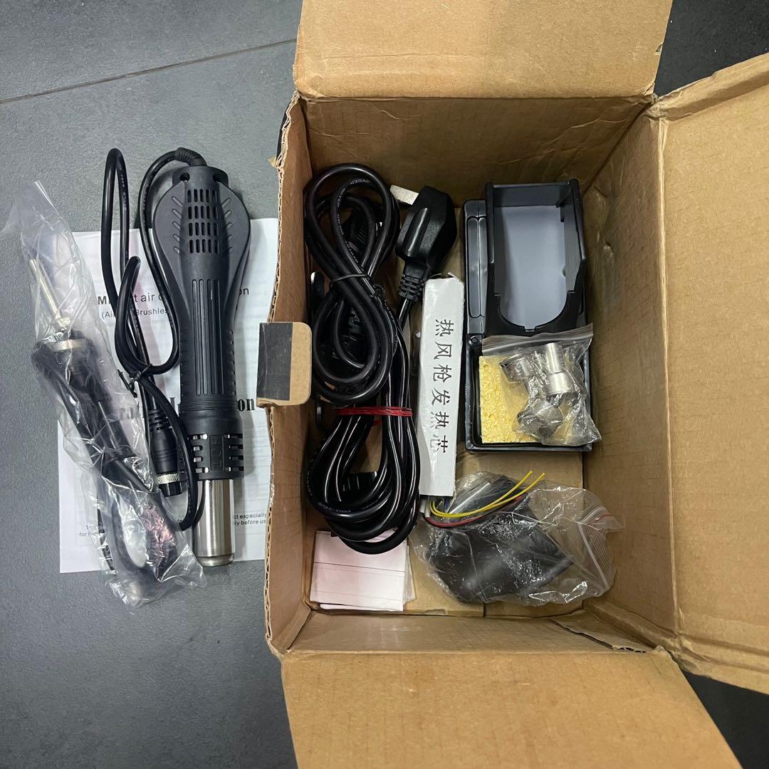 Tm Yarboly D Double Digital Display Bga Rework Solder Station Hot Air Handle Electric