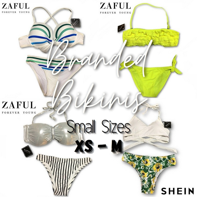Branded Two Piece Swimsuit Bikini Small To Medium Zaful Shein