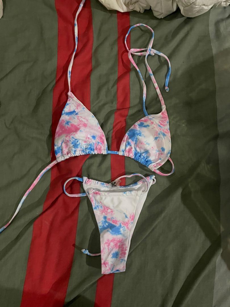 Ombre Bikini Set Women S Fashion Swimwear Bikinis Swimsuits On Carousell