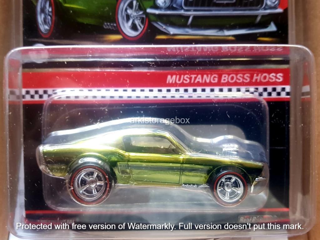 Hot Wheels RLC MUSTANG BOSS HOSS Red Line Club HotWheels Hobbies Toys Toys Games On