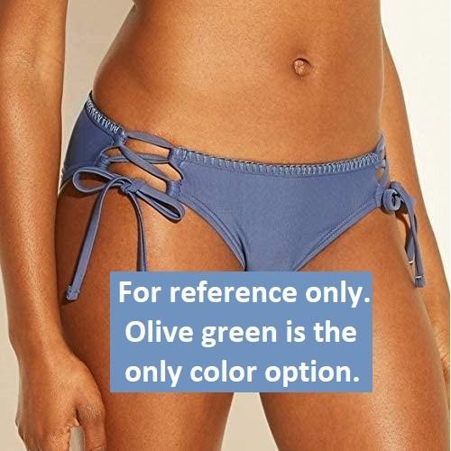 XHILARATION Women S Cheeky Hipster Tie Side Bikini Bottom Women S