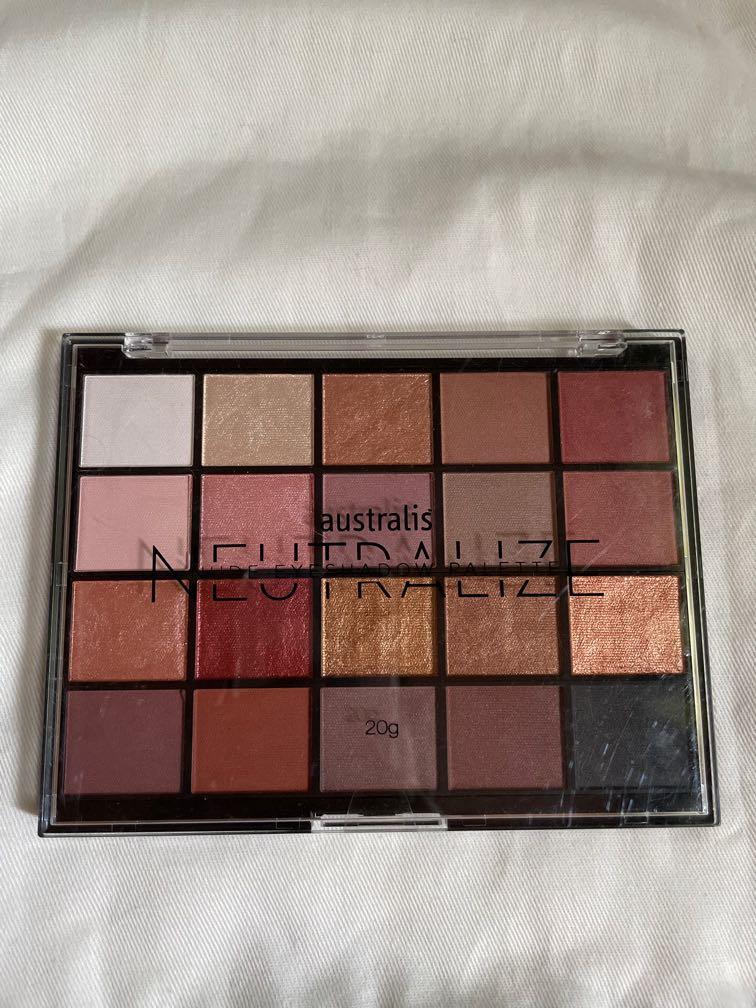 Australis Neutralize Nude Eyeshadow Palette Beauty Personal Care