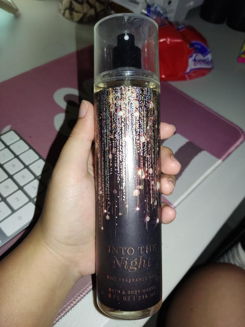 Into The Night Bbw Mist Beauty Personal Care Fragrance Deodorants On Carousell