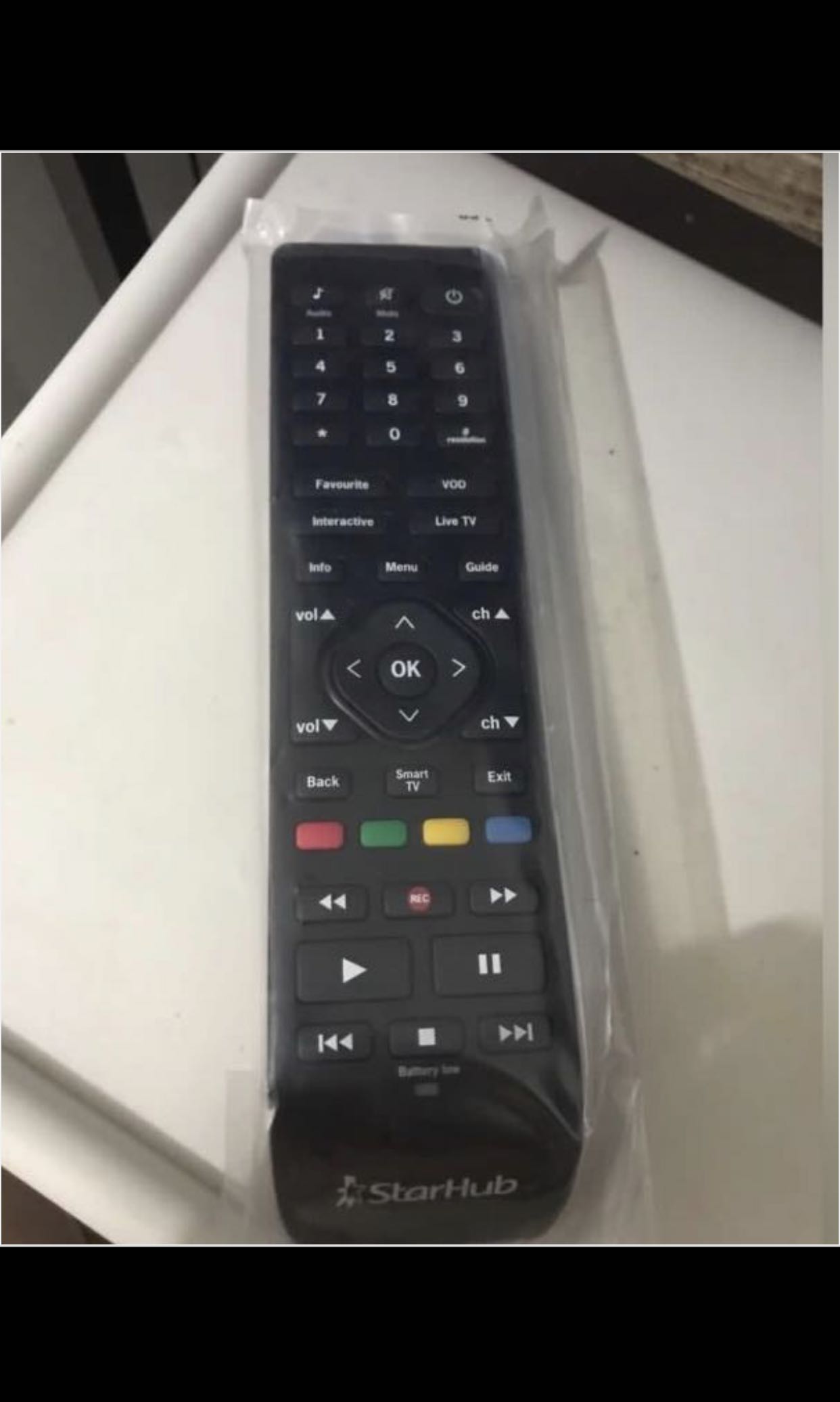 Starhub Remote Tv Home Appliances Tv Entertainment Tv Parts