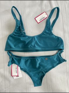 Wicked Weasel Bnwt One Piece Halter Bikini Monokini Swimsuit Swimwear
