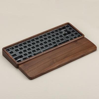 Kbdfans Wood Case Hot Swap Mechanical Keyboard Diy Kit With Arm Rest Computers Tech