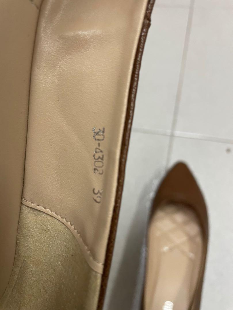 Itti Otto Leather Flats Nude Women S Fashion Footwear Flats