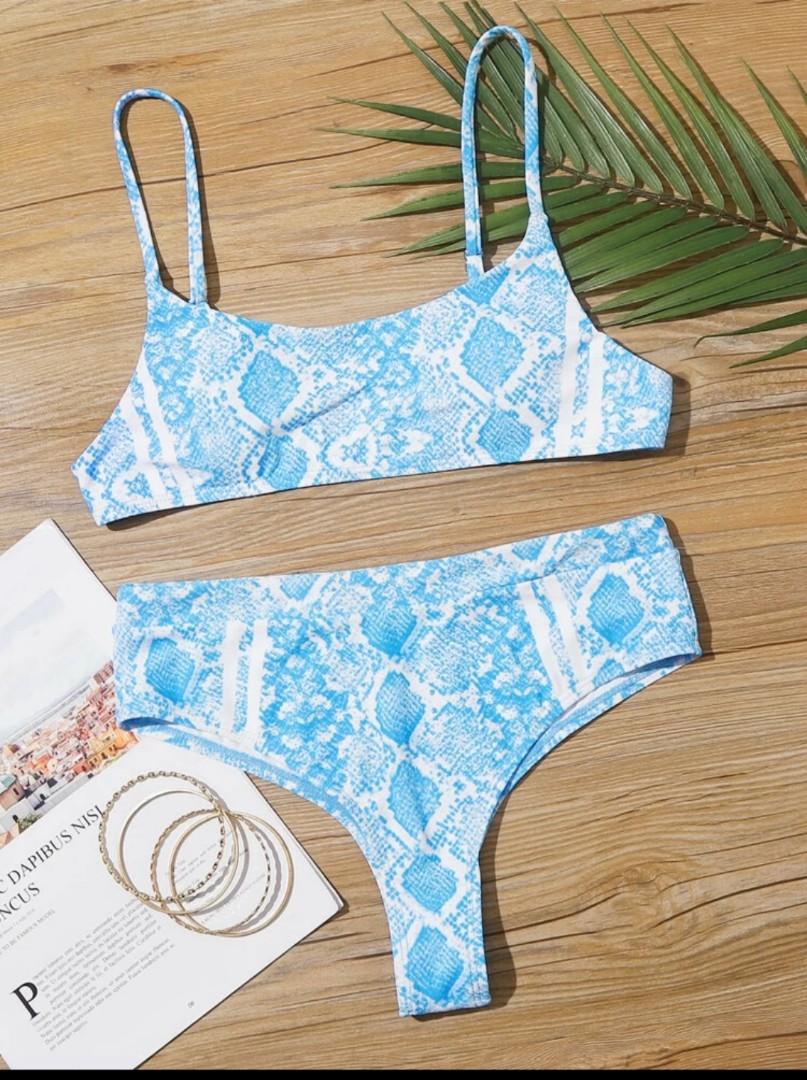 Snakeskin Bikini Women S Fashion Swimwear Bikinis Swimsuits On