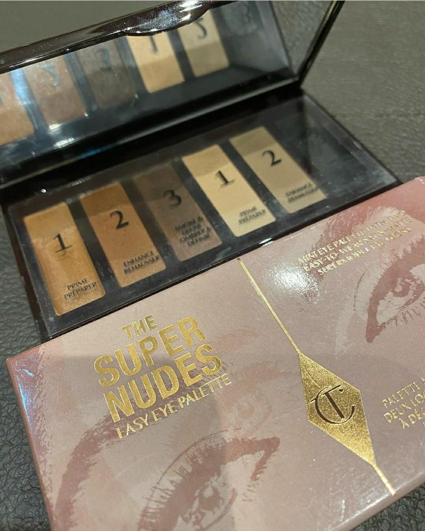 Charlotte Tilbury Palette Nude Kesehatan Kecantikan Rias Wajah Di
