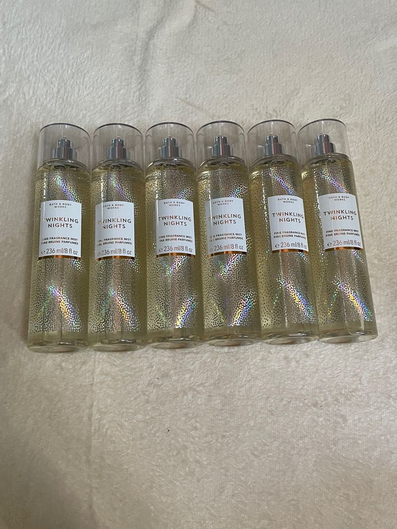 Original Bbw Fragrance Mist Twinkling Nights Beauty Personal Care