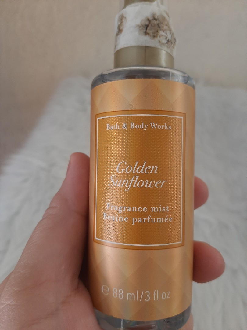 Bbw Golden Sunflower Fragrance Mist Travel Size Beauty Personal
