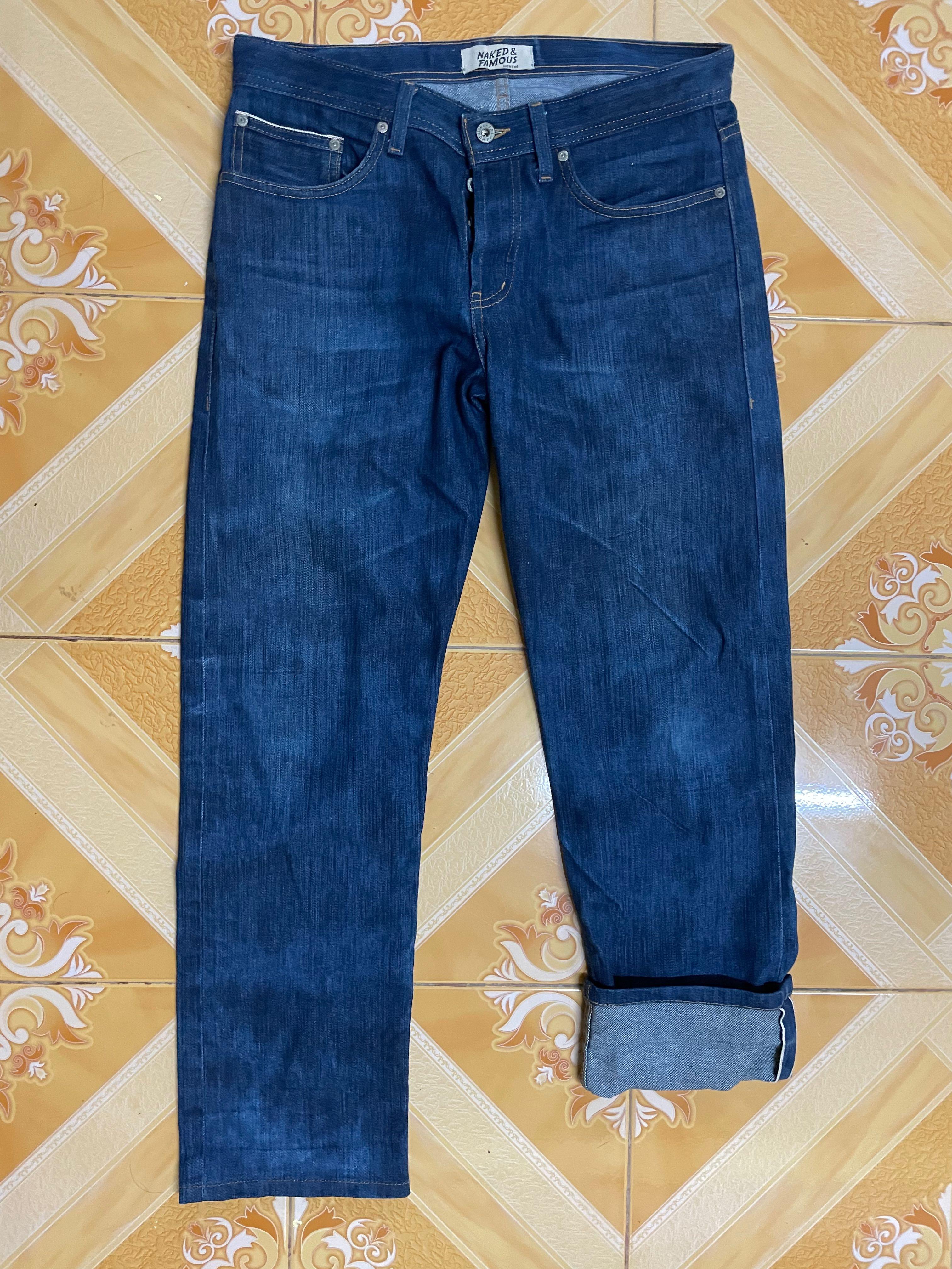 Naked Famous Selvage Men S Fashion Bottoms Jeans On Carousell