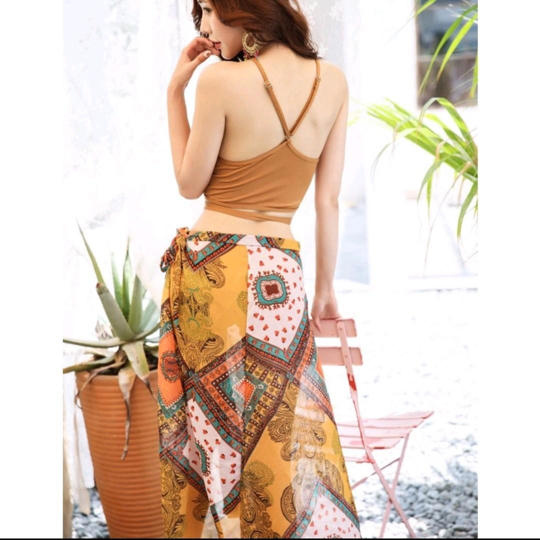 Swimsuit Beach Wear Bikini Tankini Baju Renang Baju Pantai Cantik Sexy