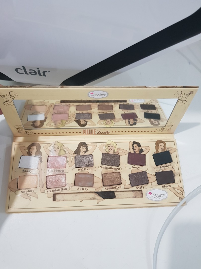 The Balm Nude Eyeshadow Pallete Ori Kesehatan Kecantikan Rias Wajah