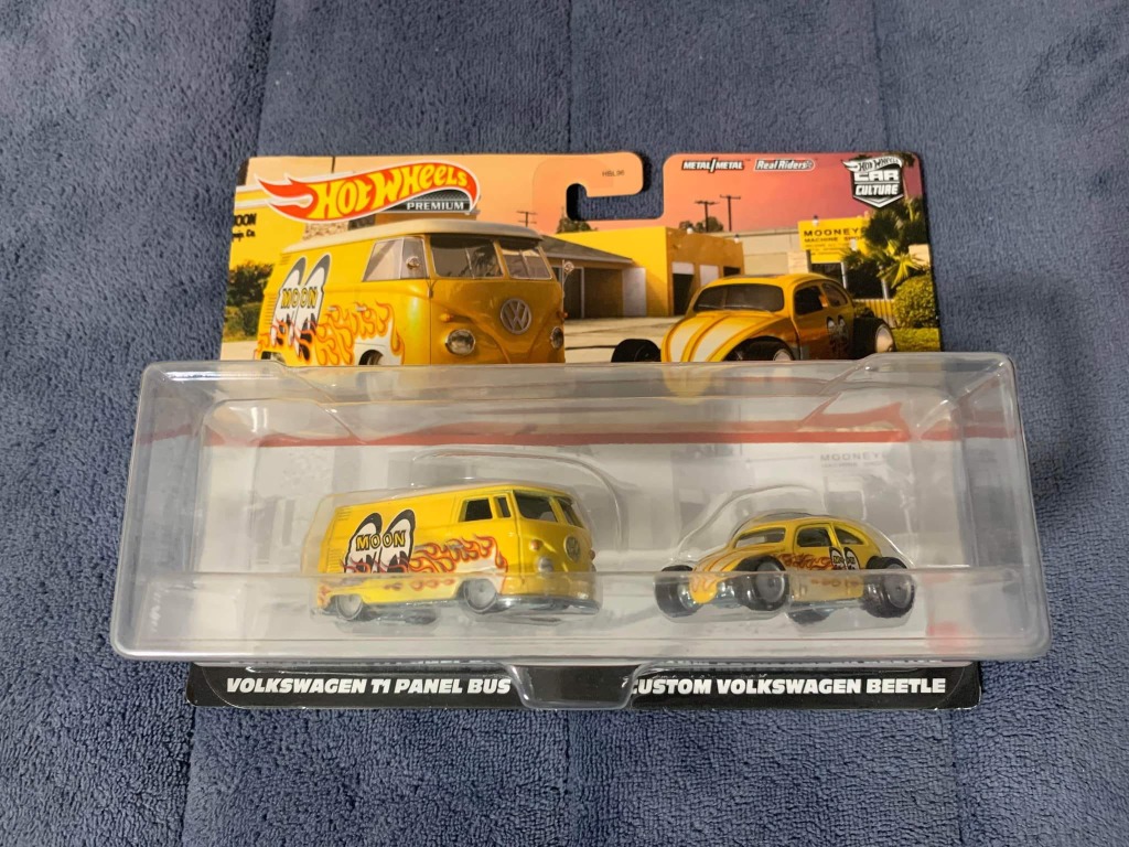 Mooneyes Pack VW T Panel Bus Custom VW Beetle Hot Wheels Hobbies Toys Toys Games