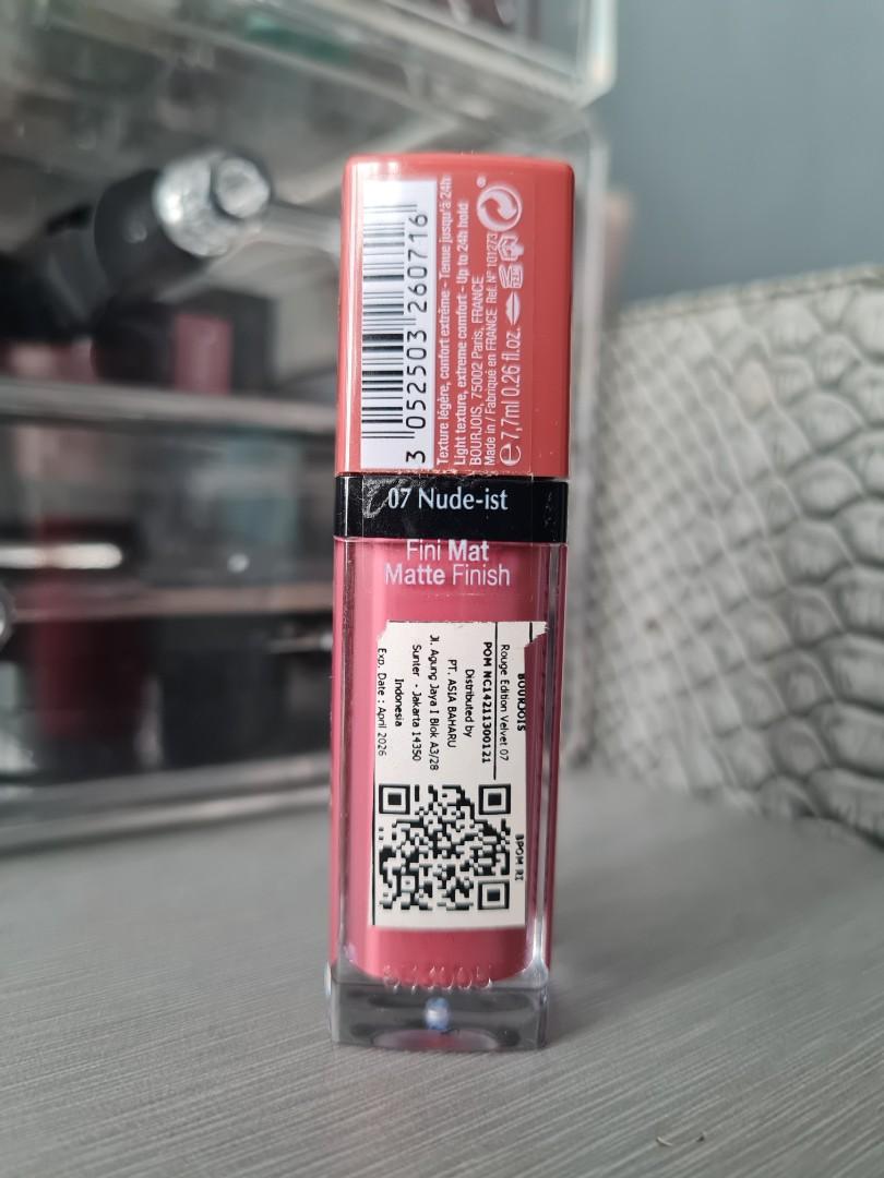BOURJOIS Rogue Edition Velvet No Nude Ist Kesehatan Kecantikan Rias Wajah Di Carousell