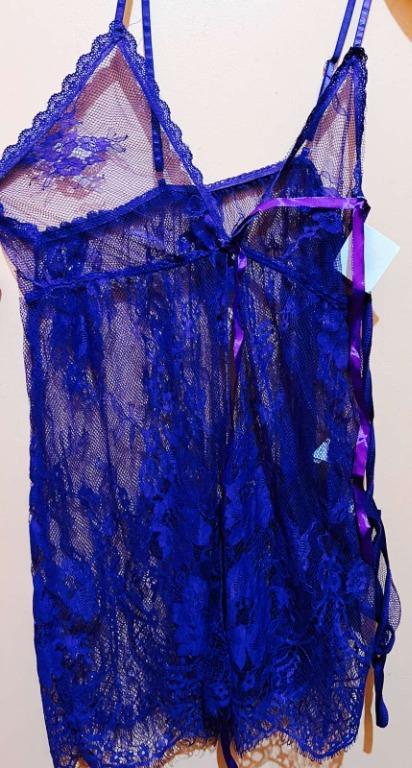 Sexy Lingerie Purple Dress Women S Fashion Undergarments Loungewear On Carousell