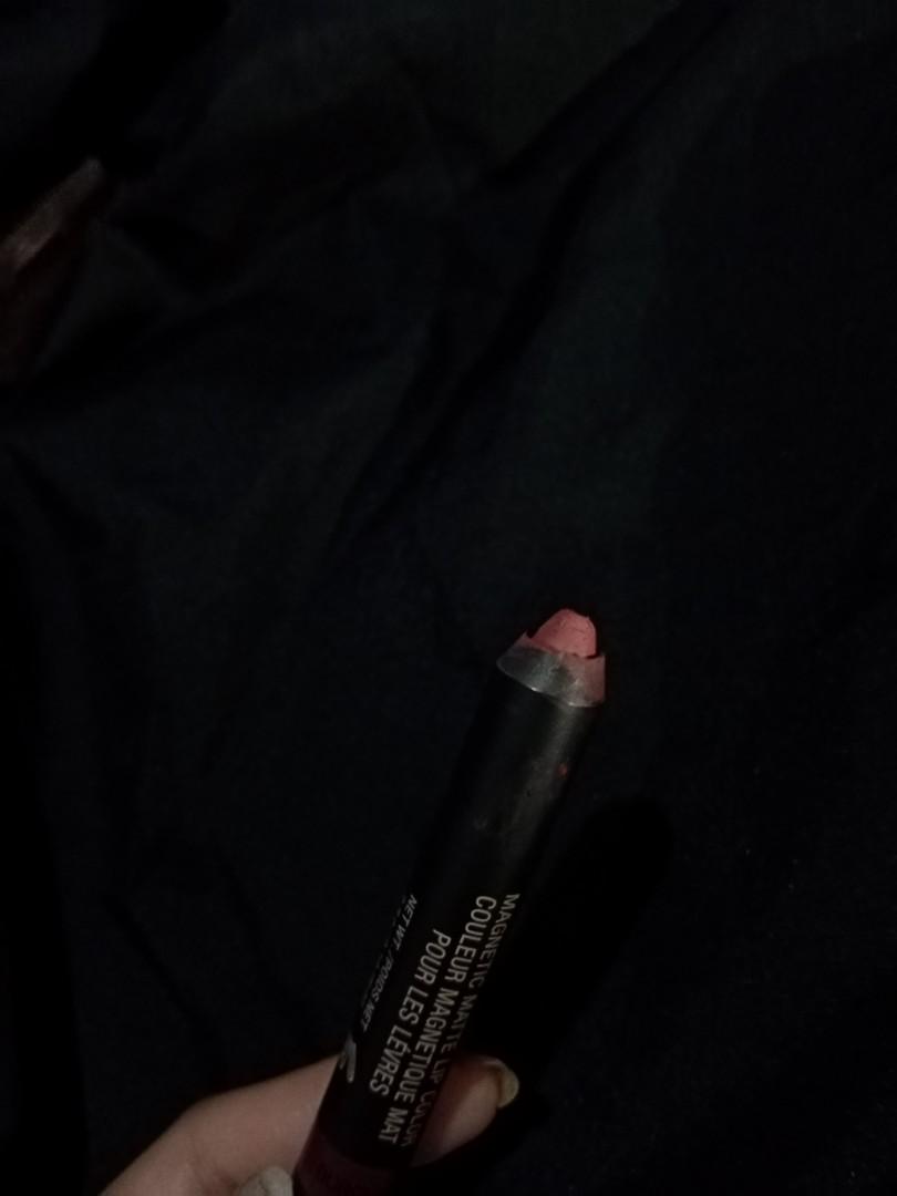 Nude Stix Magnetic Matte Lip Crayon In Burgundy Beauty Personal Care Face Makeup On Carousell