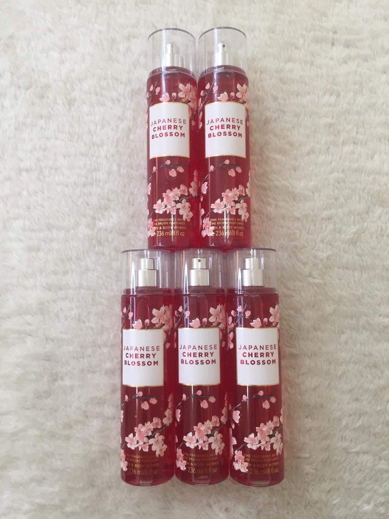 Bbw Japanese Cherry Blossom Body Mist Beauty Personal Care