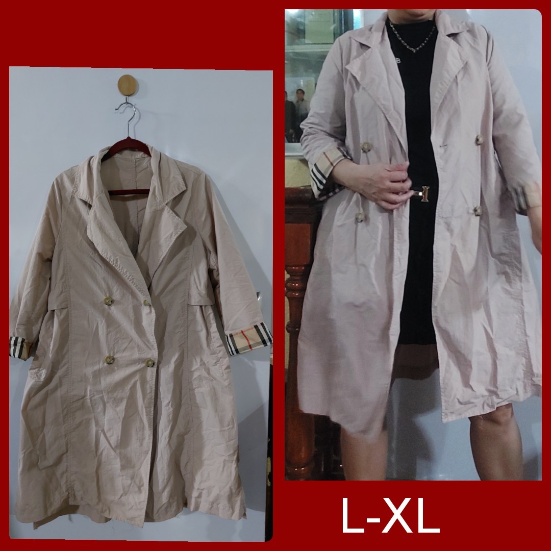 Trenchcoat Nude Women S Fashion Coats Jackets And Outerwear On Carousell